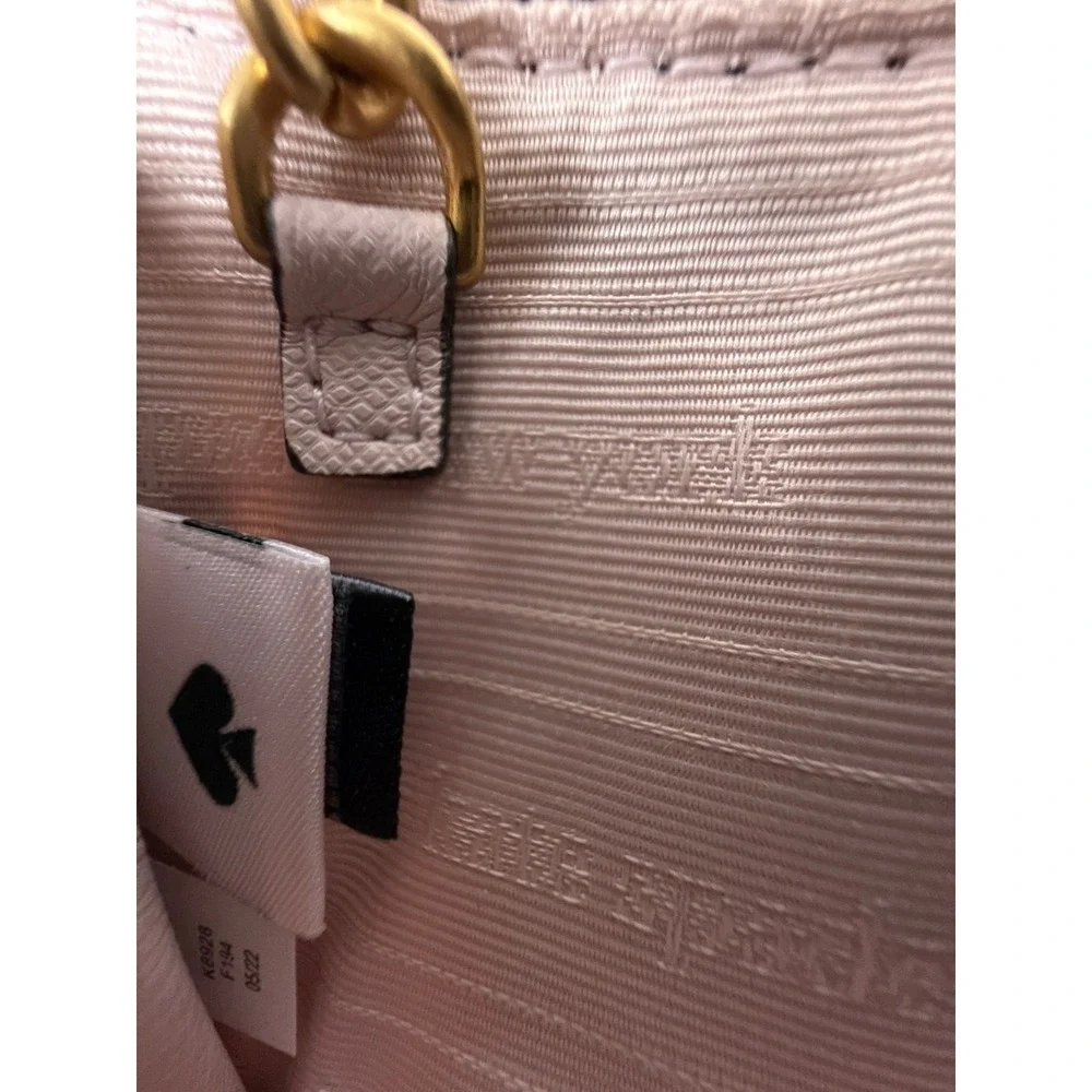 Kate Spade Morgan Card Case Wristlet Black Saffiano Leather K8928 New‎